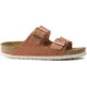 Birkenstock Arizona Soft Footbed Suede Leather Sandals - Womens, Earth Red, 36, 1015888-N-36