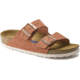 Birkenstock Arizona Soft Footbed Suede Leather Sandals - Womens, Earth Red, 36, 1015888-N-36