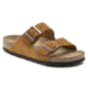 Birkenstock Arizona Soft Footbed Suede Leather Sandals - Womens, Minke Suede, Medium, 42, 1009526-42