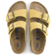 Birkenstock Arizona Soft Footbed Suede Leather Sandals - Womens, Ochre, 39, 1015889-R-39
