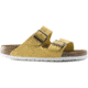Birkenstock Arizona Soft Footbed Suede Leather Sandals - Womens, Ochre, 39, 1015889-R-39