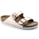 Birkenstock Arizona Soft Footbed - Womens, Metallic Copper Leather, 37, 1005960-1005960-37