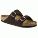 Birkenstock Arizona Suede Soft Footbed, Mocha, 36 EU Regular 95131-1-36