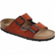 Birkenstock Arizona Suede Soft Footbed Sandal - Women's-Roobios Tea-Medium-42