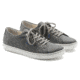 Birkenstock Arran Textile Cork-Latex Footbed Shoes - Womens, Grey, Medium, 37, 1008559-37