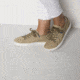 Birkenstock Arran Textile Cork-Latex Footbed Shoes - Womens, Khaki, Medium, 41, 1008555-41