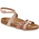 Birkenstock Blanca Nubuck Sandals - Womens, Rose/Old Rose, 36, 1016085-N-36