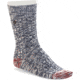 Birkenstock Fashion Slub Socks - Mens, Jeans Melange, Large, 1005817-L