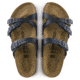 Birkenstock Franca Oiled Leather Sandals - Womens, Blue, 38, 1015932-R-38