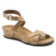 Birkenstock Lola Nubuck Leather Cork-Latex Footbed Sandals - Womens, Sand, Narrow, 40, 1013573-40