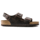 Birkenstock Milano Soft Footbed Smooth Leather Sandals - Womens, Brown Amalfi Leather, Medium, 37, 234541-37