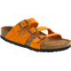 Birkenstock Orlando Nubuck Soft Footbed Sandal - Women's-Orange-Narrow-41