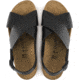 Birkenstock Samira Leather Sandals - Womens, Black, 36, 1015830-N-36