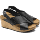 Birkenstock Samira Leather Sandals - Womens, Black, 36, 1015830-N-36