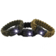 Bison Designs BUKaLITE Survival Bracelet-White LED-Black-Medium