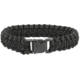 Bison Designs Coreless Side Release Survival Bracelet-Cobra-Black-Medium