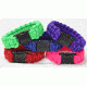 Bison Paracord Side Release Survival Bracelet-Cobra-Sun Tone Assorted-Small