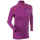 Half Zip Warm Long Sleeve - Womens -Purple Cactus F-X-Small
