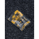 Black Beard Fire Plugs, Black &amp; Yellow, Plugs