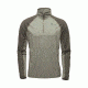 Black Diamond Approach Quarter Zip Mens Fleece Jacket, Burnt Olive, Large, APWQ4N330LRG1