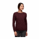 Black Diamond Basis Crew - Womens, Bordeaux Heather, Medium, AP7523216022MED1