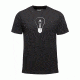 Black Diamond BD Idea Men's Short Sleeve Logo Tee Shirt, Black, Extra Large, APH806015XLG1