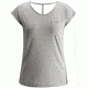 Black Diamond Beta Tee - Women's-Aluminium-Large