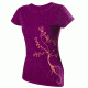 Black Diamond Biner Flower T-Shirt - Women's-Raspberry - Small