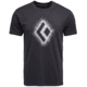 Black Diamond Chalked Up 2.0 Short Sleeve T-Shirt - Mens, Charcoal, Medium, AP7524070038MED1