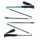 Black Diamond Distance Carbon Z Trekking Poles, Desert Sky, 130 cm, BD11255440071301