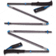 Black Diamond Distance Z Trekking Poles, Pewter, 100 cm, BD11253210161001