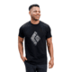Black Diamond Engineered Diamond Short Sleeve Tee - Mens, Black, Extra Large, AP7524720002XLG1