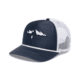 Black Diamond Flat Bill Trucker Hat, Charcoal/White Mountainscape, AP7230499261ALL1
