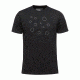 Black Diamond Hexteroid Logo Mens Short Sleeve Tee Shirt, Black, Extra Large, APU49Y015XLG1
