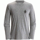 Black Diamond L/S Diamond C Tee - Men's-Nickel-Medium
