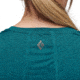 Black Diamond Lightwire Short Sleeve Tech Tee - Womens, Dark Caribbean, Small, AP7530084065SML1