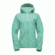Black Diamond Liquid Point Shell Womens Rain Jackets, Jade, Large, APMA8A377LRG1