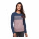 Black Diamond LS Campus Tee - Womens, Wood Violet/Ink Blue/Port, Extra Small, AP7300649235XSM1