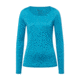 Black Diamond LS Rhythm Tee - Womens, Fjord Blue, Large, AP7520054032LRG1