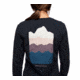 Black Diamond LS Vista Crew - Womens, Eclipse, Small, AP7300764011SML1