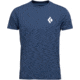Black Diamond M SS Equipment For Alpinist T-Shirt - Mens, Extra Small, Ink Blue, APYL4X4014XSM1