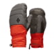 Black Diamond Mission MX Mitts, Walnut/Octane, Medium, BD8010839373MED1