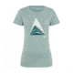 Black Diamond Mountain Transparency Tee - Womens, Blue Ash, Large, AP7300614006LRG1