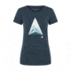 Black Diamond Mountain Transparency Tee - Womens, Eclipse Heather, Extra Large, AP7300615009XLG1