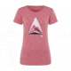 Black Diamond Mountain Transparency Tee - Womens, Rosewood, Large, AP7300616027LRG1
