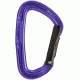 Nitron Carabiner-Purple/Black-Bent Gate