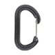 Black Diamond Oval Wire Carabiner, Black, BD210076BLAKALL1