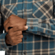 Black Diamond Project Heavy Flannel - Mens, Midnight Blue/Charcoal Plaid, Extra Large, AP7440649720XLG1