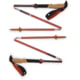 Black Diamond Pursuit Flz Trekking Poles, Black/Octane, Medium/Large, BD1100679412M-L1