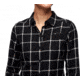 Black Diamond Serenity LS Flannel Shirt - Womens, Black/Alloy Plaid, Large, AP7530079219LRG1